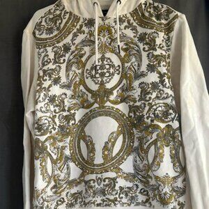 International Concepts White & Gold Hoodie